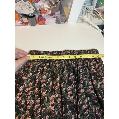 Mimi Chica Mi Mi Chica XS Floral Mini Skirt Women’s Casual Boho A-Line Skirt