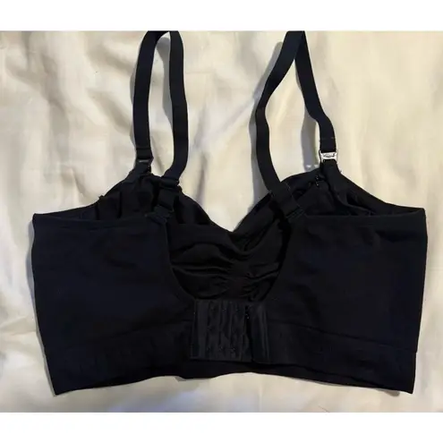 Kindred Bravely Pumping Mom Bra Breast Feeding Breast Milk Nursing Black Large