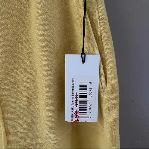NWT Paper Label shorts Yellow Size M thumbnail 3
