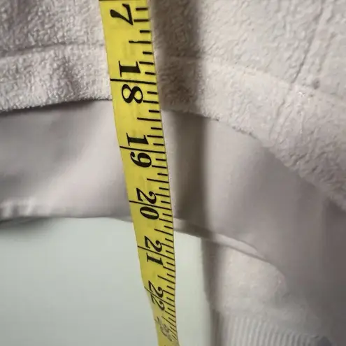 FLX Womens Active Outdoor Hoodie XL Light Pink Fleece Half Zip Sweatshirt Sporty