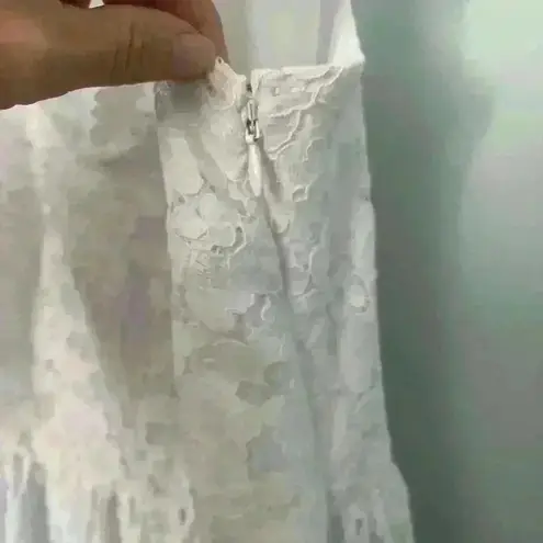 EXPRESS  Lace V-Neck Midi Dress Size Small