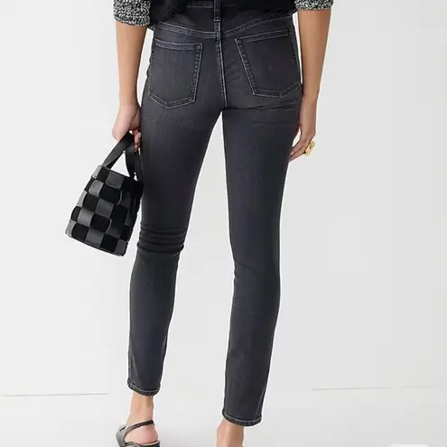 J.Crew  9" high-rise toothpick jean in Charcoal wash Size 27