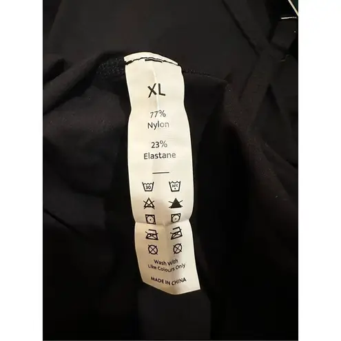 Halara Size XL Softlyzero Plush Backless Adjustable Strap 2-in-1 Pocket Mini Sli