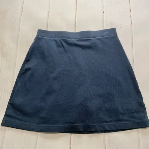 Lands'End Land’s End - Women’s Blue 100% Cotton Skort