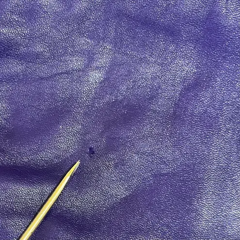 Vintage Firenze Santa Barbara Purple Leather High