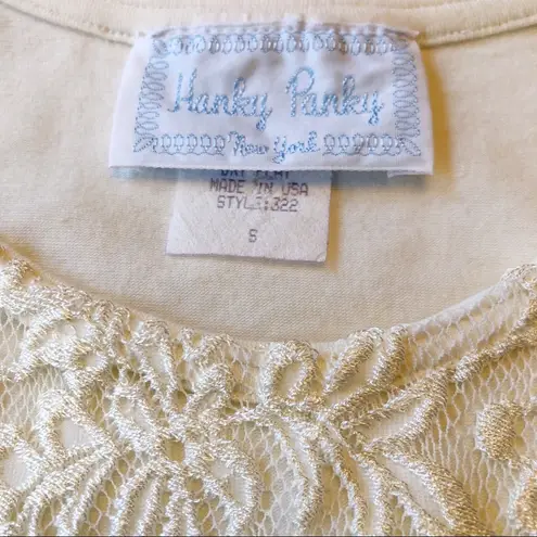 Hanky Panky Lace Overlay Sleeveless Top