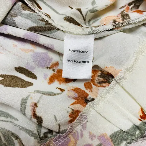 Drew Floral Print Cropped Blouse