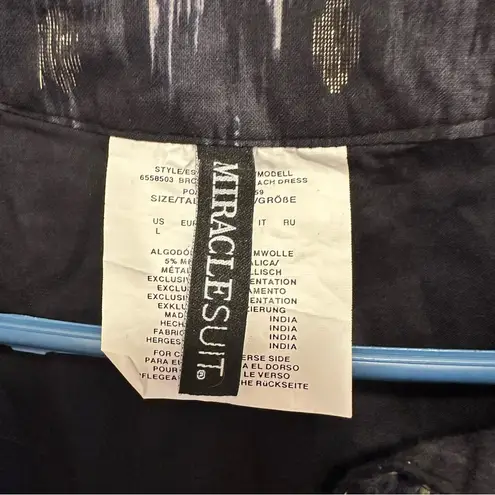 MiracleSuit Beach Dress Cover Up in Bronze Reign Size Large