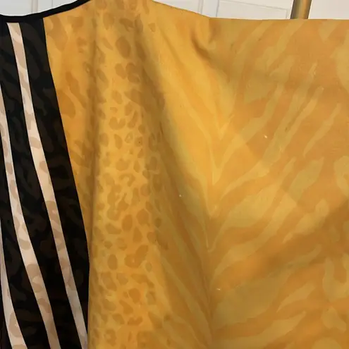 Felt poncho/cape with arm holes. Free size Gold Size undefined