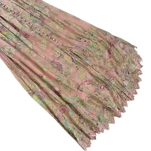 HEMANT AND NANDITA Nora Maxi Dress in Rose Pink Size XS