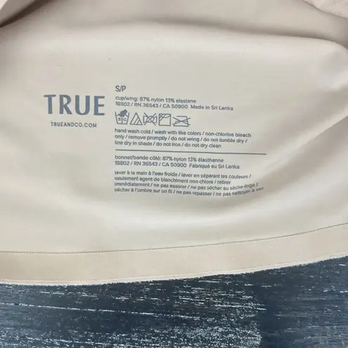True & Co. Nude Wire Free Seamless Bra S Tan