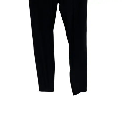 Unravel Project Ben Taverniti Lace Up Leggings Skinny Satin Black Size Small Black