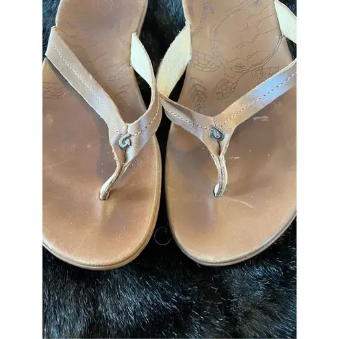 Olukai  Women's Honu Sandal Tan 8