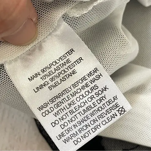 Lace Layered Tank Top dazie womens Black White (size 18) crop witch whimsygoth