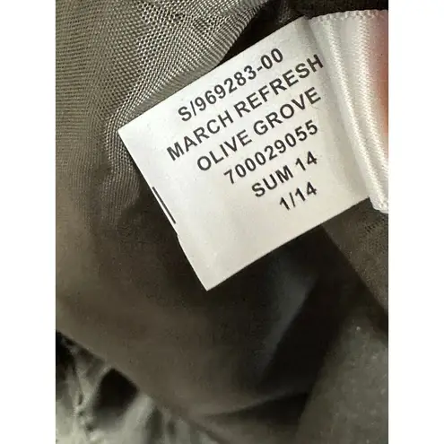 Banana Republic  Mini Skirt Women Size 0 Green Sequin Concert Office Career