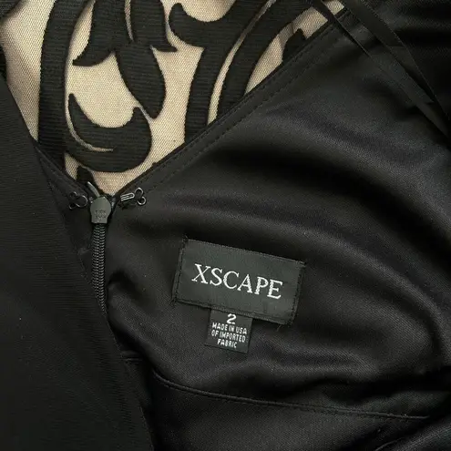 XScape Evening Gown Long Formal Dress Womens Size 2 Gala Special Occasion Event