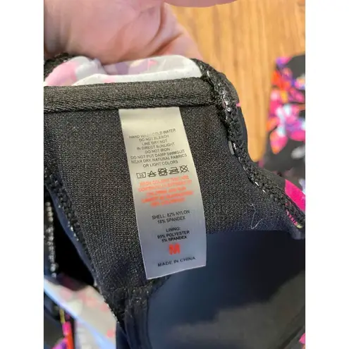 One Piece  swim dress floral fit and flair