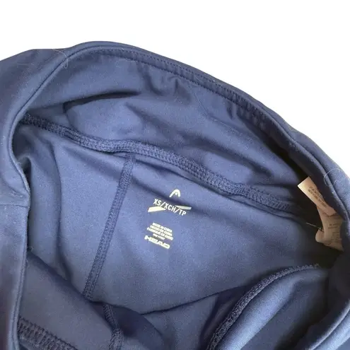 Head Women’s Size XS Pleated Tennis Skort Skirt Blue Sporty Athletic Pickleball