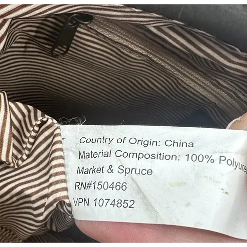 Market And Spruce Green Shoulder Purse Bag Inside Pocket Snap Classic Soft