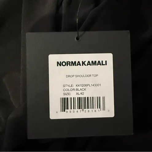 Norma Kamali Drop Shoulder Asymmetric Revolve NWT One Shoulder Draped USA