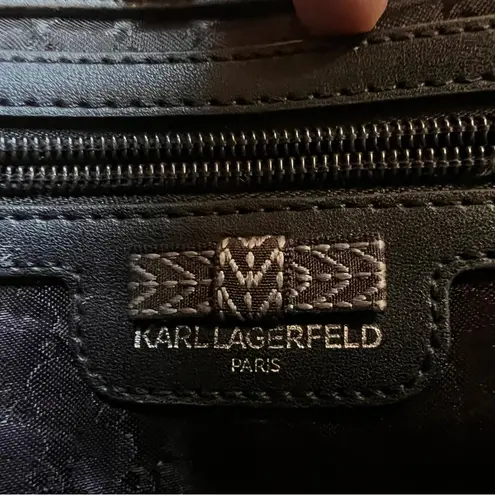 Karl Lagerfeld Agyness Shoulder Bag LH9HB283 Quilted Patches