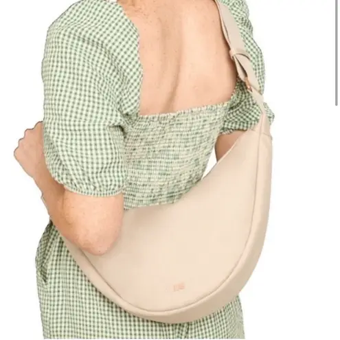 JULY Everyday Taupe Crescent Bag Tan