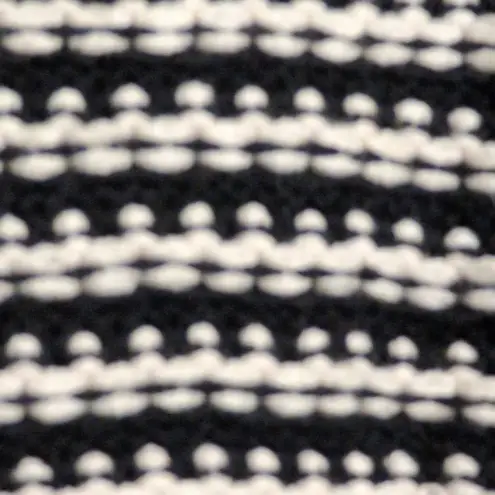 Mason & Belle NWT Black White Striped Long Sleeves Cardigan Size S