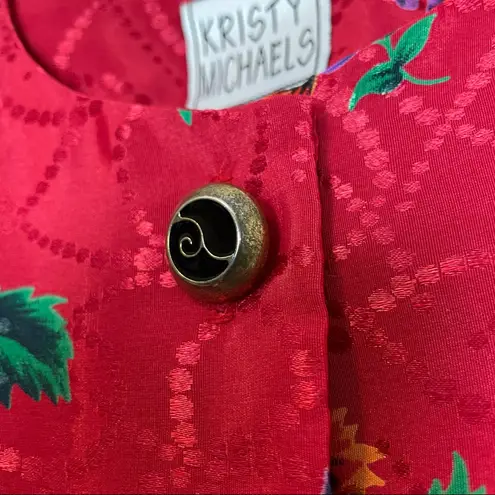 Vintage Bold Print Button