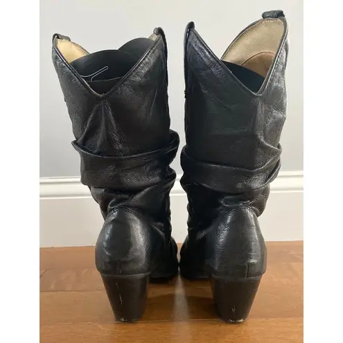 Women's Dingo Olivia Western Black Boots size 8.5