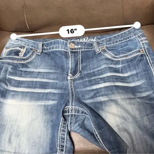 Maurice's Women's  Jeans Size 13/14 Short Blue - Image 6