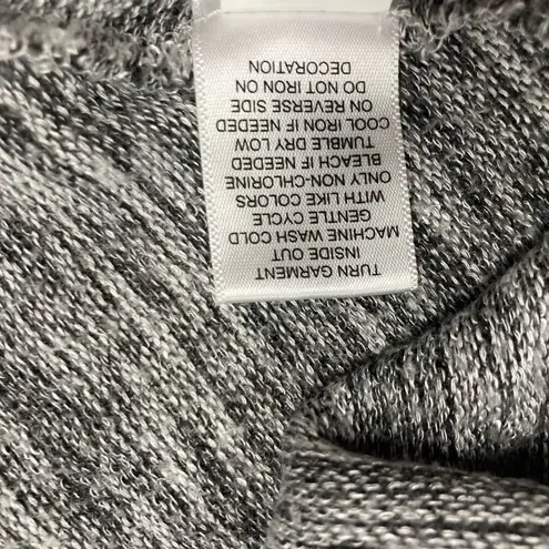 UNITY WORLD WEAR Gray Lace Sweater Top Size Medium