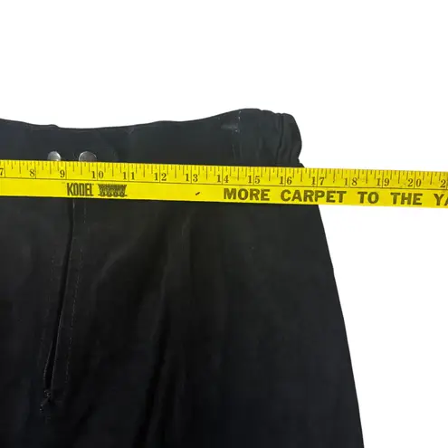 Skova Black Suede Skirt A