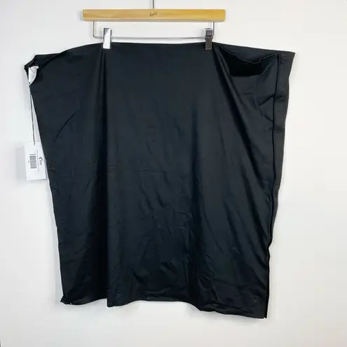 Zyia Black Classic Infinity Scarf Convertible Wrap Shawl Shrug Cowl Gaiter New