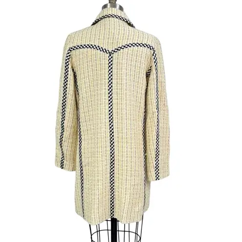 Koos, of course! Lightweight coat/long blazer yellow and black Sz S