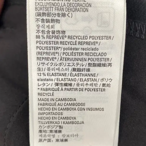 Kirkland Signature NEW KIRKLAND'S Pull On Ankle Pant Size XS Black Four Way Stretch Zipper Pocket