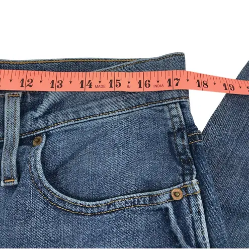 J.CREW High Rise Classic Vintage Jean Women 33 Blue Everyday Work Comfort Travel