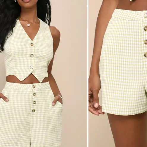 Lulu's Gingham 2 Piece Matching Set