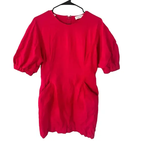 ALC Frank A.L.C. Valenti Mini Dress in Fluro