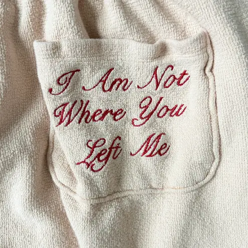 Boys Lie Cherub Angel I Am Not Where You Left Me Cotton Joggers Size Small