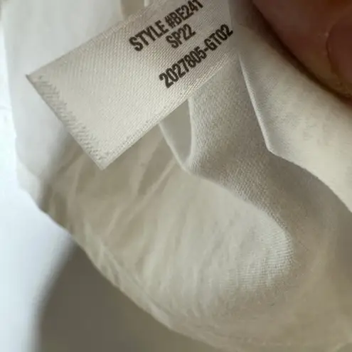 J.‎ Crew Factory Women's "Pardon My Frenchie" Collector’s T Shirt Large CP White - Image 4