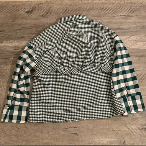 ZARA  Gingham Button Down