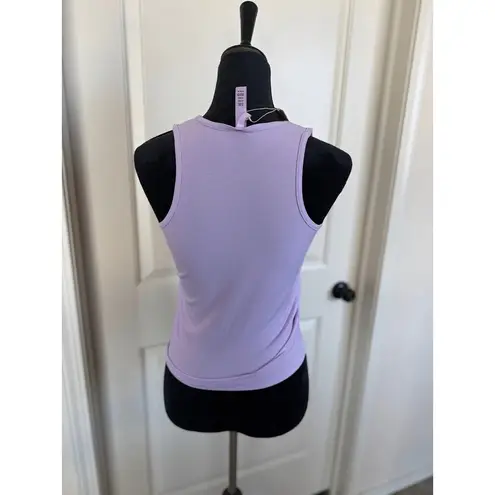 SKIMS Soft Lounge Split Neck Tank Sugar Plum Size Medium