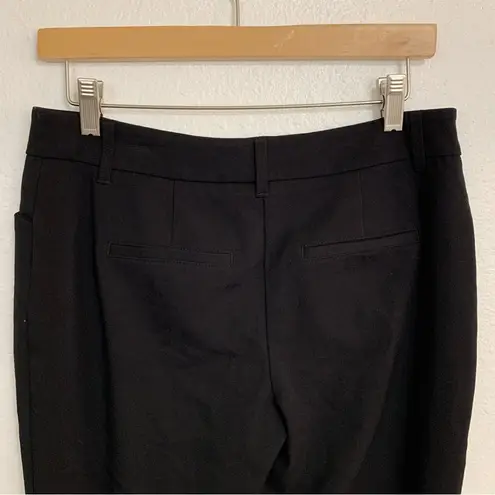 Maurice's  Solid Black Dress Pants Office Career Wear Size 4 Short