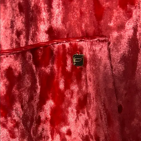 Fabletics  Crushed Velour Zip Up Hoodie Size 3X - Image 4