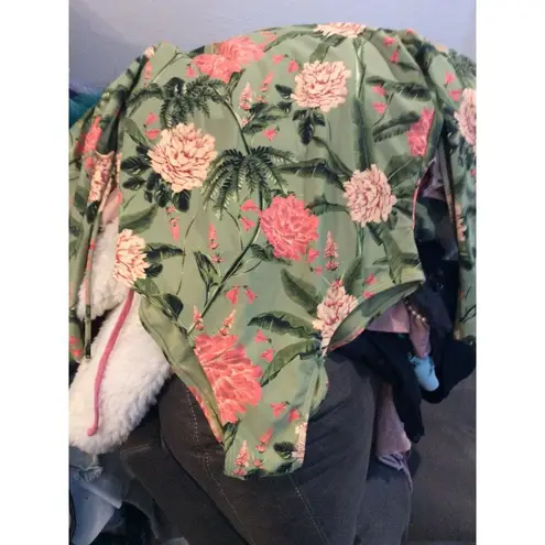 Aguabendita Target Green Floral New NWT Swim Suit Wear XL (16)