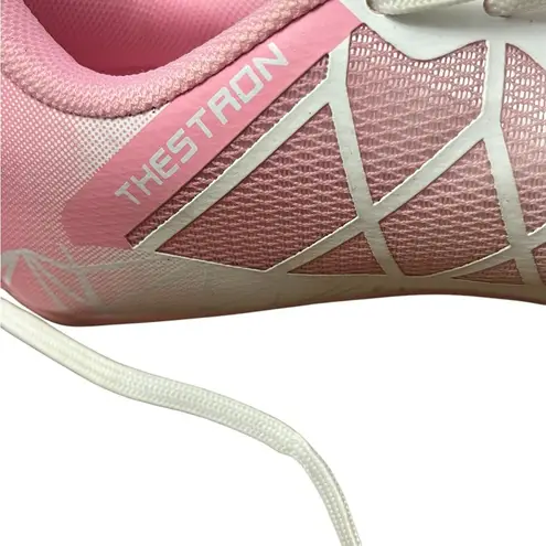 Thestron track shoes spikes distance running women’s sneakers size 7.5 White