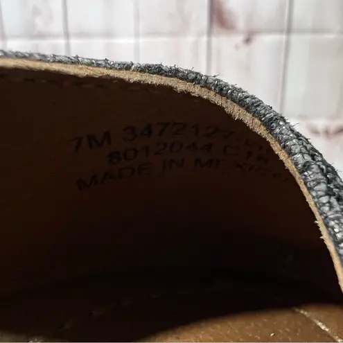 Frye  Carson Gunmetal Ballet Flat