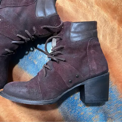 FREEBIRD by Steven Freebird Cage Heeled Leather Boots size 8