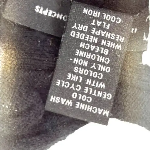 International Concepts INC Small Black Cardigan Open Front Short Sleeve 22d