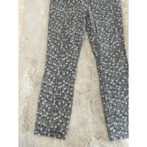 Anthropologie  Bowery Pants Women's  8. 12 R  White Pineapple Print Crop